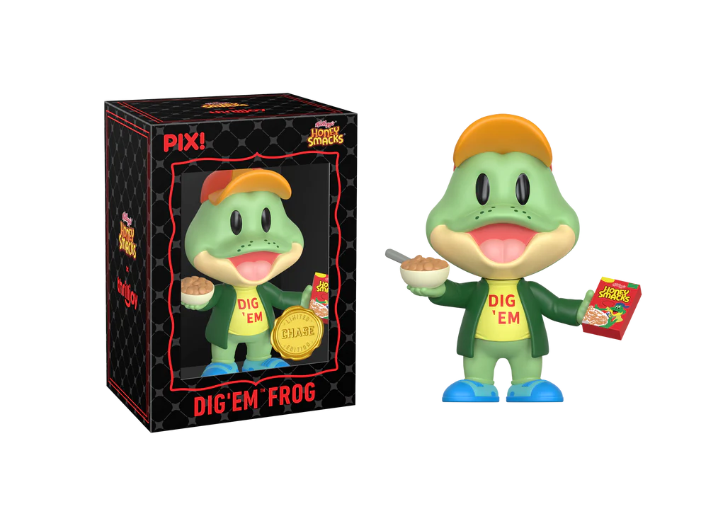 Thrilljoy Pix! Kellogg's Dig Em' Frog