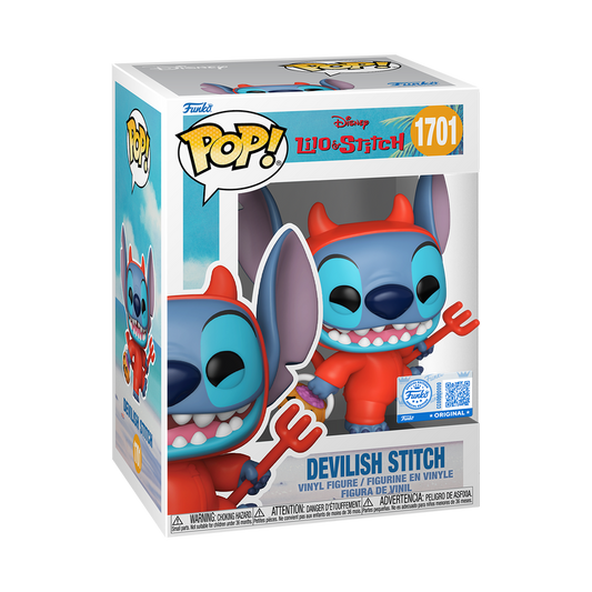 Funko Pop! Entertainment Earth Exclusive Devilish Stitch