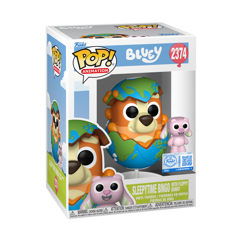 *PRE-ORDER* Funko Pop! Retail Exclusive Bluey - Buddy Sleepytime Bingo