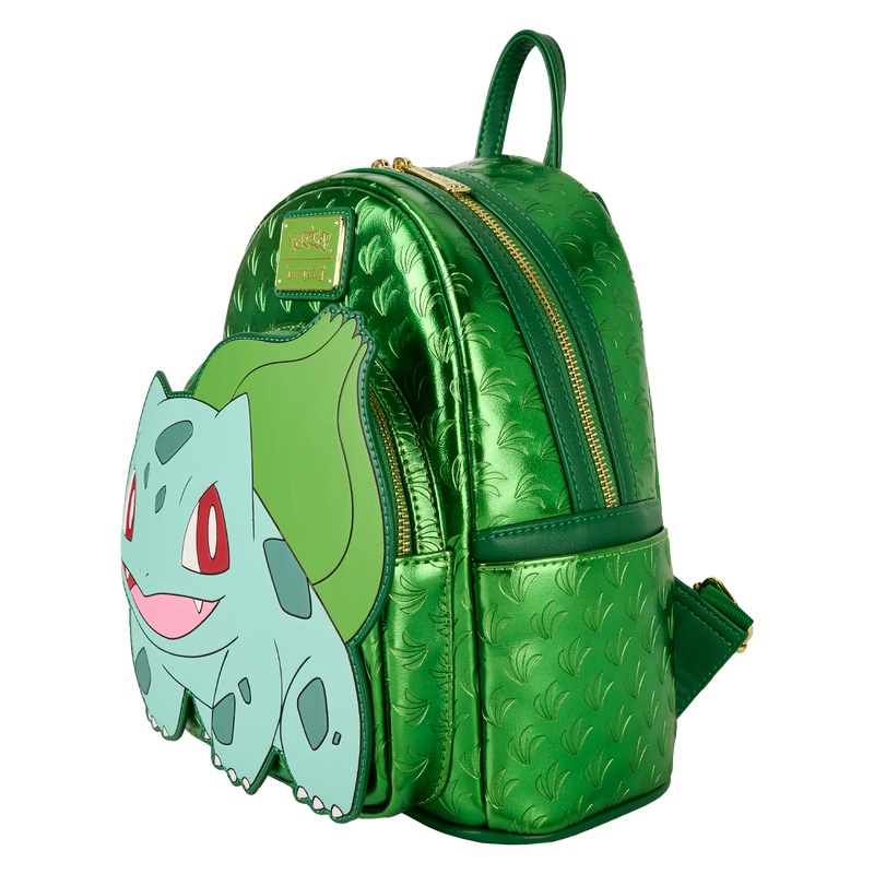 Loungefly Metallic Bulbasaur Mini Backpack Loungefly