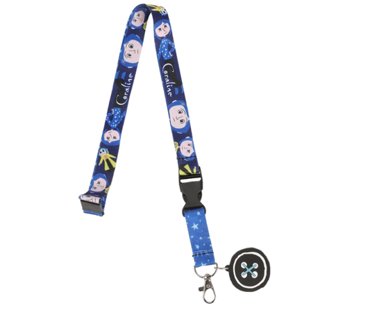 *PREORDER* Bioworld Coraline Twitchy Witchy Girl Lanyard