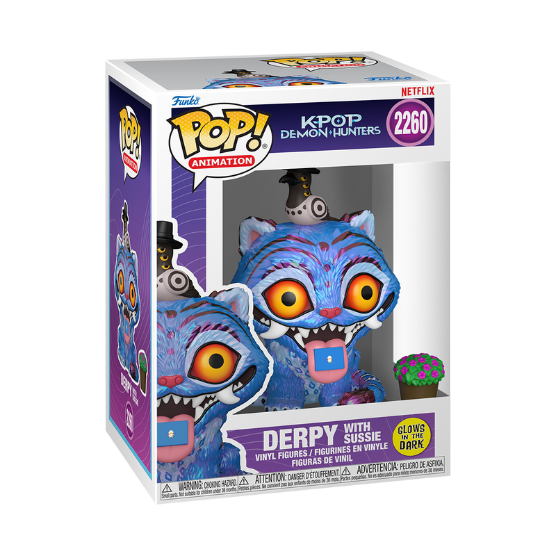 ** PRE-ORDER ** Funko Pop! K-Pop Demon Hunters Derpy with Sussie Funko