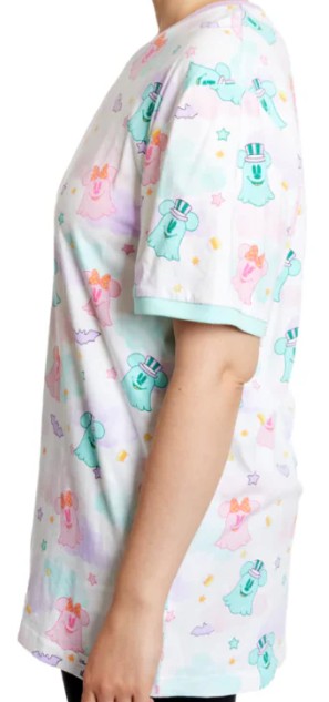 Loungefly Apparel Minnie & Mickey Pastel Ghost T-Shirt