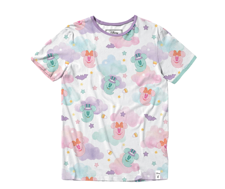 Loungefly Apparel Minnie & Mickey Pastel Ghost T-Shirt