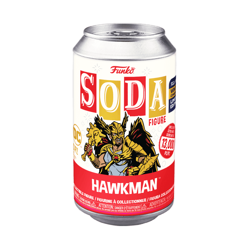 Funko Soda! Black Adam - Hawkman with Armor Funko
