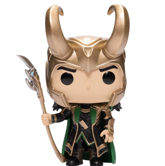 Funko Pop! Marvel: Loki with Scepter Entertainment Earth Exclusive Funko
