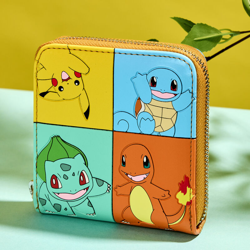 Loungefly Pokémon Color Block Starters Wallet Collector's Outpost