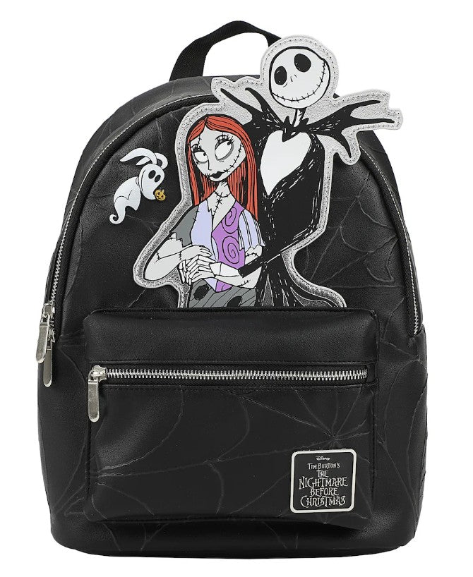 *PRE-ORDER* Bioworld Nightmare Before Christmas Jack and Sally Mini Backpack