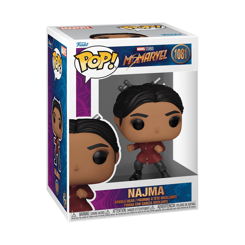 Funko Pop! Marvel: Ms. Marvel - Najma Funko