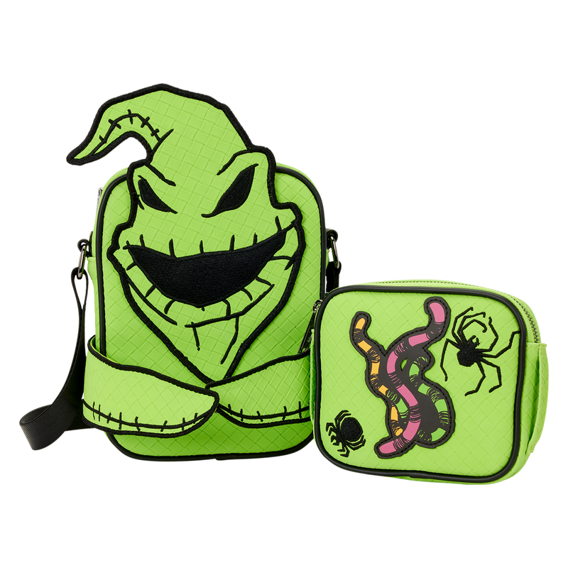 Loungefly Oogie Boogie Glow in the Dark Crossbuddies Bag Loungefly