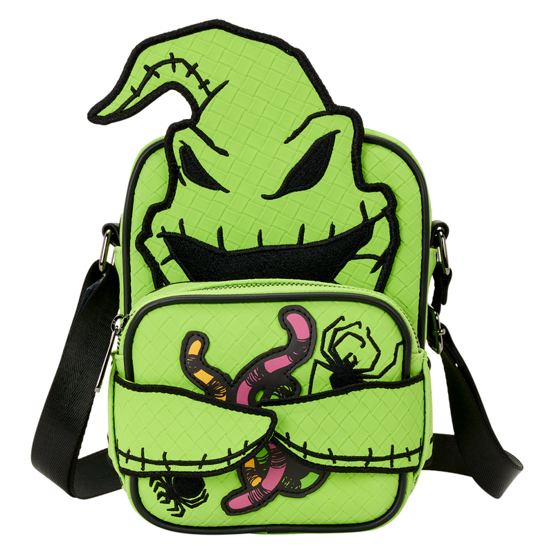 Loungefly Oogie Boogie Glow in the Dark Crossbuddies Bag Loungefly