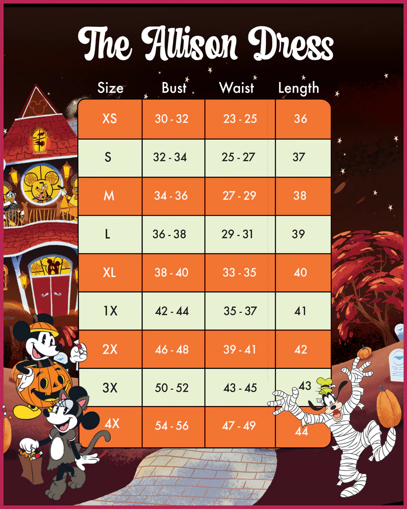 Stitch Shoppe - Disney Haunted House Allison Dress