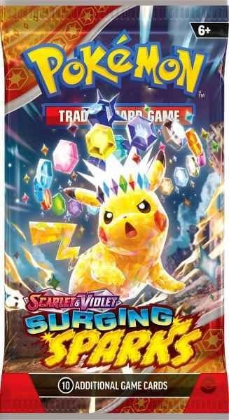 Scarlet & Violet: Surging Sparks - Booster Pack Trading Card World