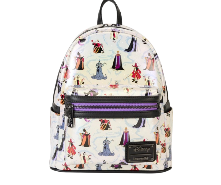 Loungefly Disney Villains Iridescent Mini Backpack Collector's Outpost