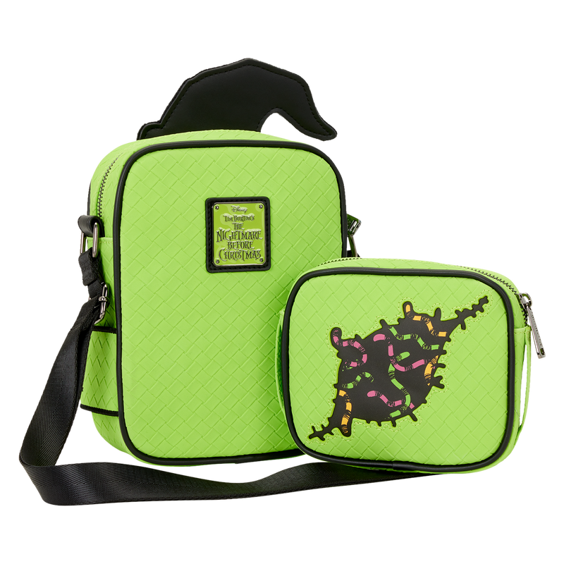 Loungefly Oogie Boogie Glow in the Dark Crossbuddies Bag Loungefly