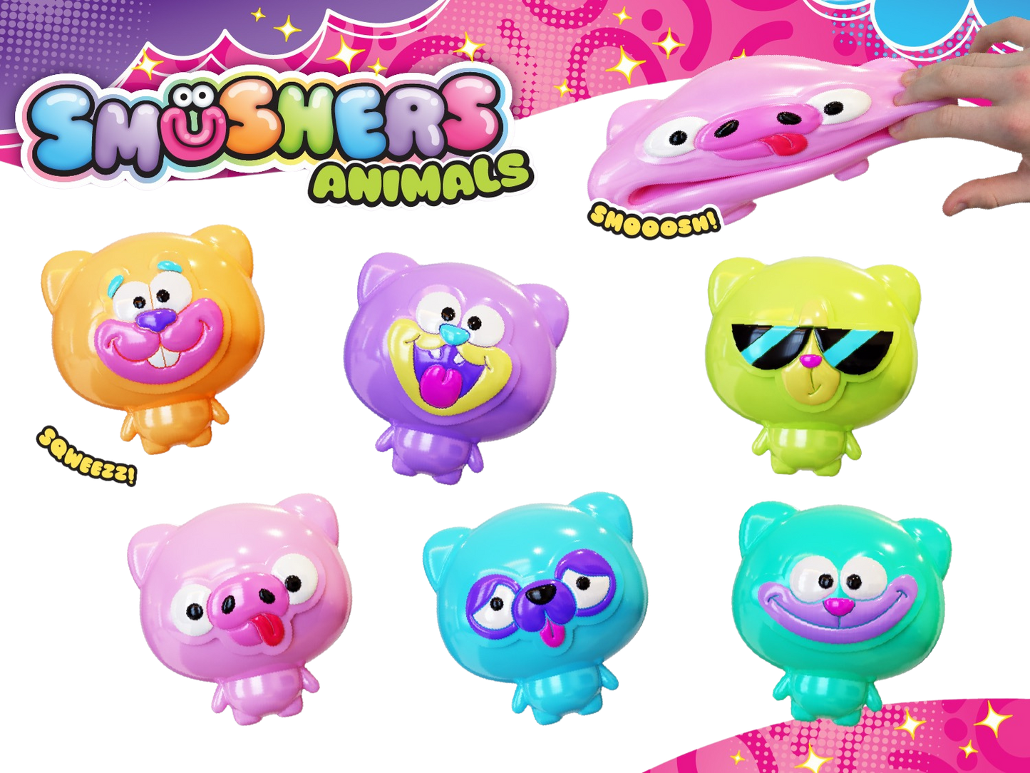 *PRE-ORDER* Orb - Smushers Wild Bunch Animals