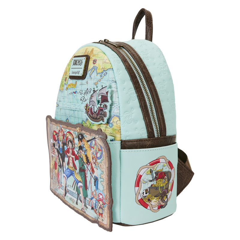 One Piece Loungefly Mini Backpack 25th Anniversary Straw Hat Crew Collector's Outpost