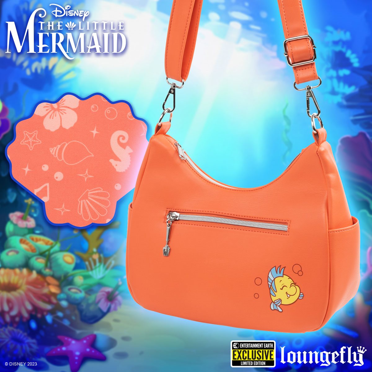 Loungefly Disney The Little Mermaid EE Exclusive Crossbody Bag Collector's Outpost