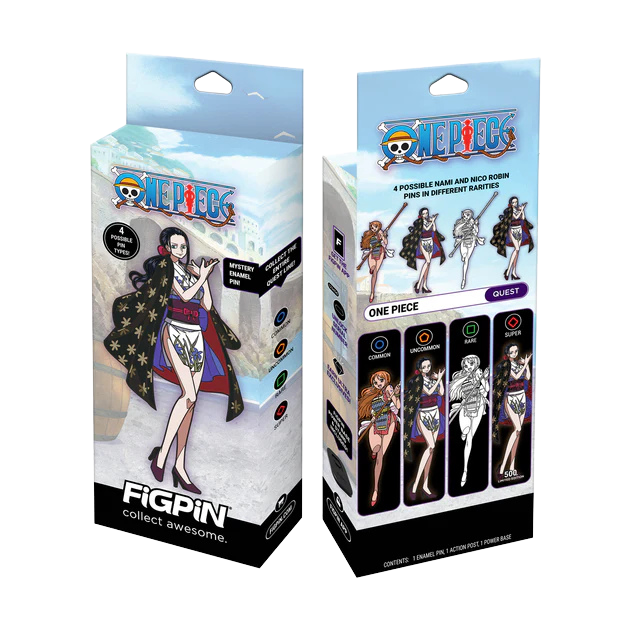 *PRE-ORDER* FiGPiN - One Piece Nami and Nico Robin Quest