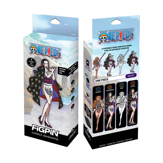 *PRE-ORDER* FiGPiN - One Piece Nami and Nico Robin Quest