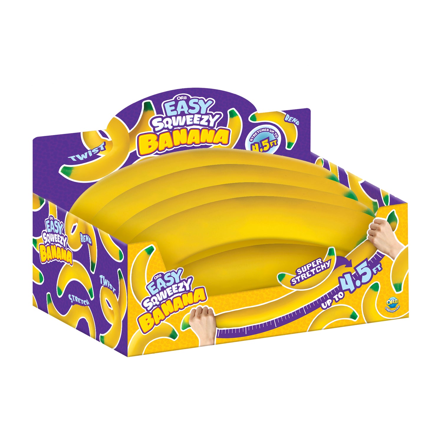 *PRE-ORDER* Orb Easy Sqweezy Stretchy Jumbo Banana