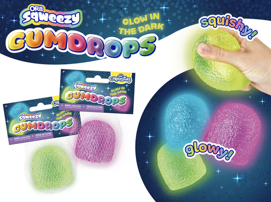 *PRE-ORDER*Sqweezy Gumdrops Glow in the Dark