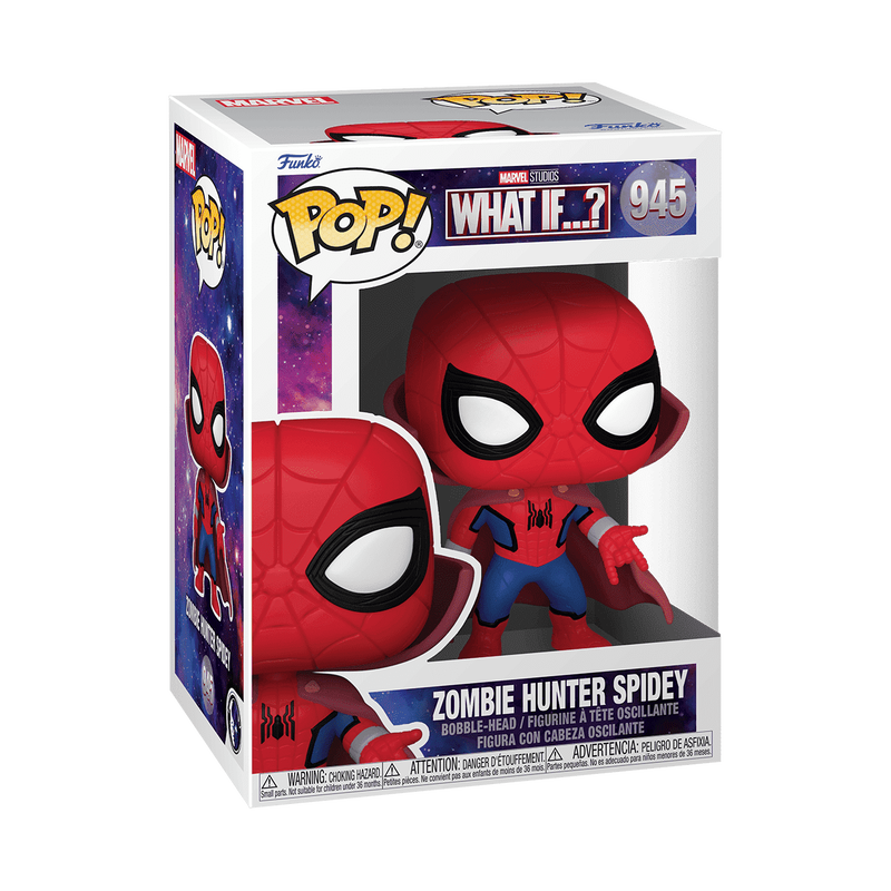 Funko Pop! Marvel What If? Zombie Hunter Spidey Funko