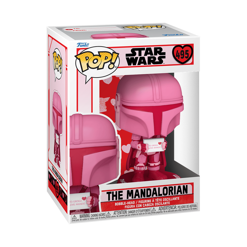 Funko Pop! Star Wars The Mandalorian Valentines Edition