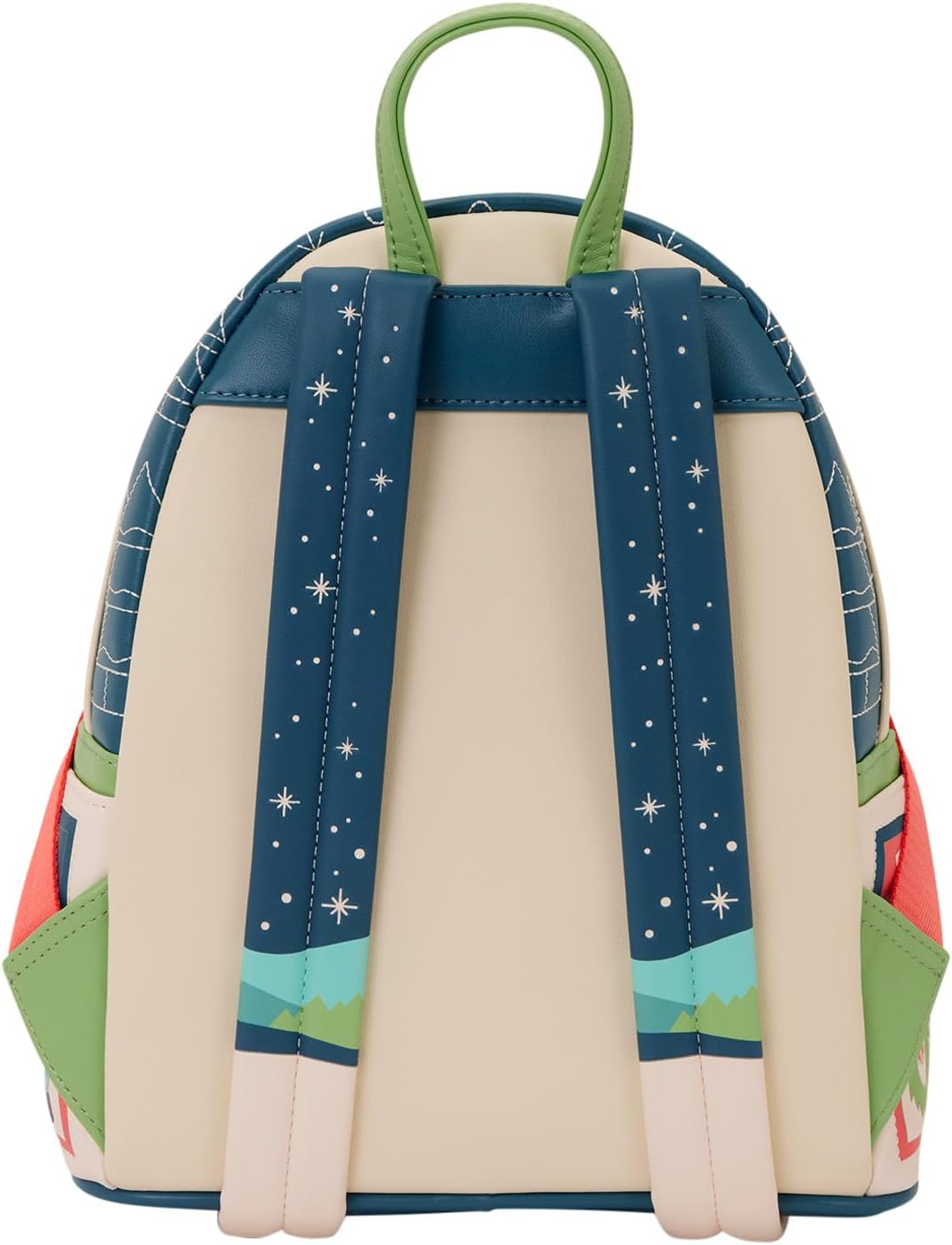 Loungefly Mickey and Minnie Holiday Mini Backpack