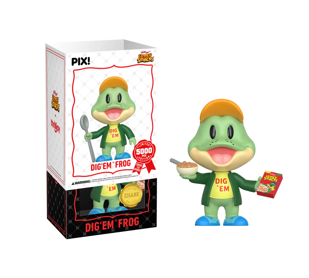 Thrilljoy Pix! Kellogg's Dig Em' Frog