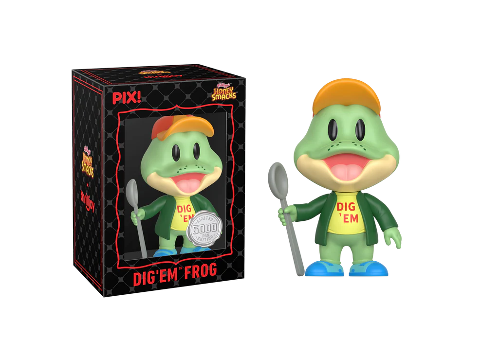Thrilljoy Pix! Kellogg's Dig Em' Frog
