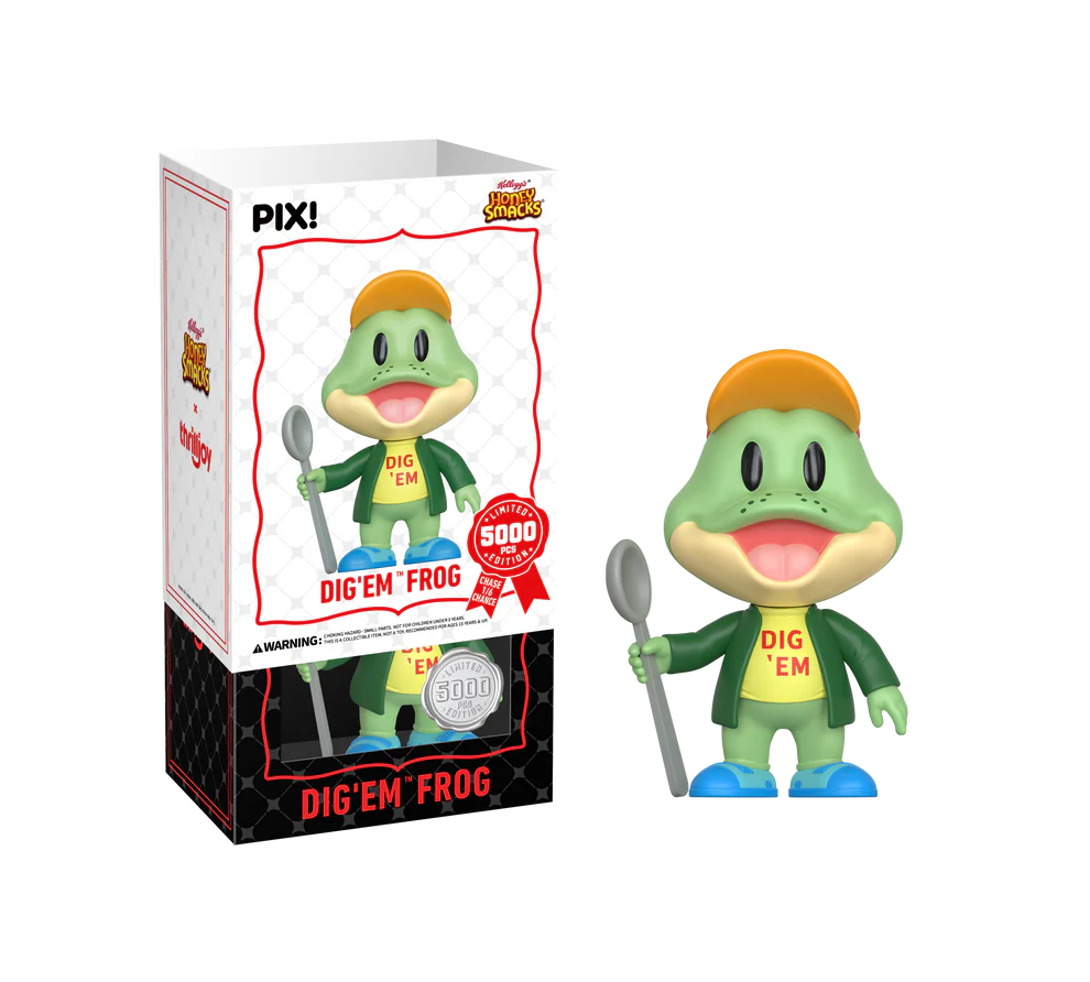 Thrilljoy Pix! Kellogg's Dig Em' Frog