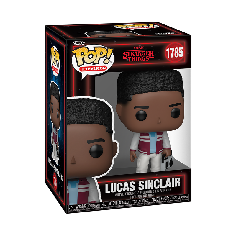 Funko Pop! Stranger Things Season 5 - Lucas Sinclair In Box- Villainous Lounge