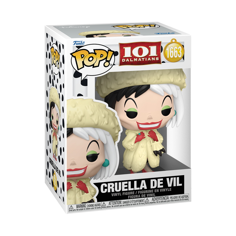 Funko Pop! Disney Villains Cruella De Vil