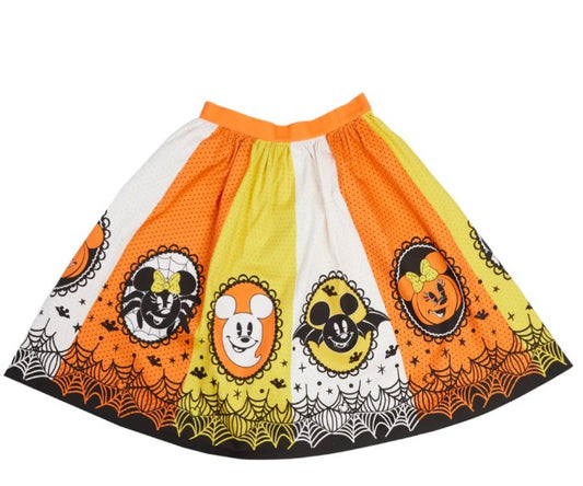 Stitch Shoppe - Disney Mickey & Minnie Mouse Candy Corn Sandy Skirt