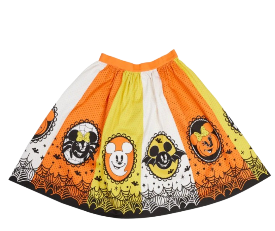 Stitch Shoppe - Disney Mickey & Minnie Mouse Candy Corn Sandy Skirt