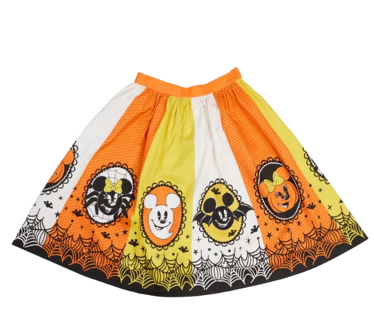 Stitch Shoppe - Disney Mickey & Minnie Mouse Candy Corn Sandy Skirt