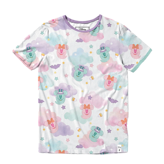 Loungefly Apparel Minnie & Mickey Pastel Ghost T-Shirt