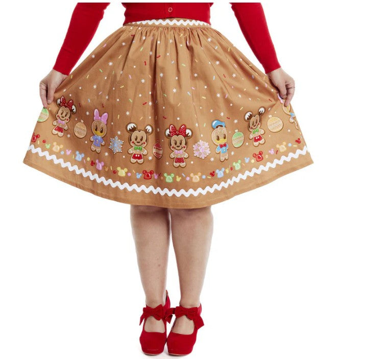 Stitch Shoppe - Disney Gingerbread Friends Sandy Skirt