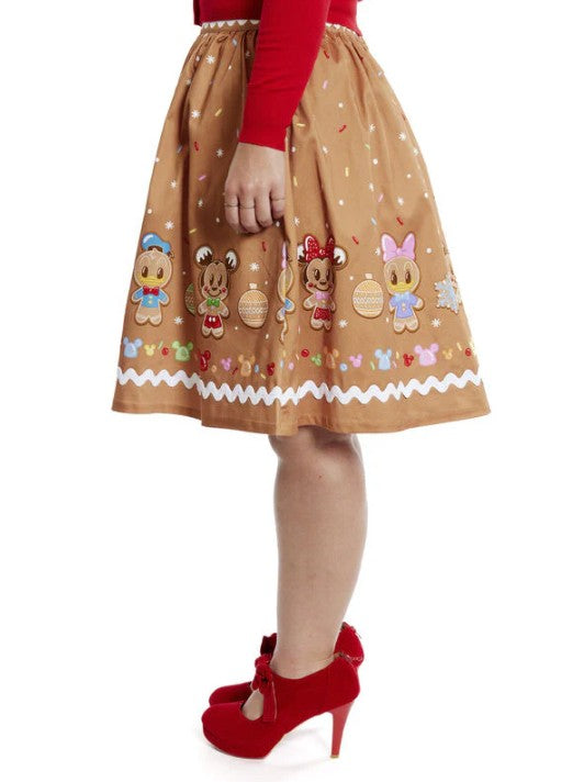 Stitch Shoppe - Disney Gingerbread Friends Sandy Skirt