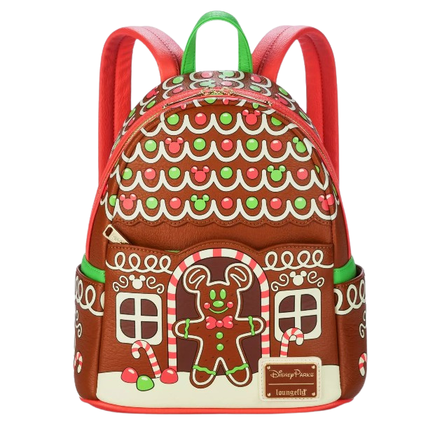 Loungefly Disney Mini Backpack - Disney Eats Mickey Gingerbread