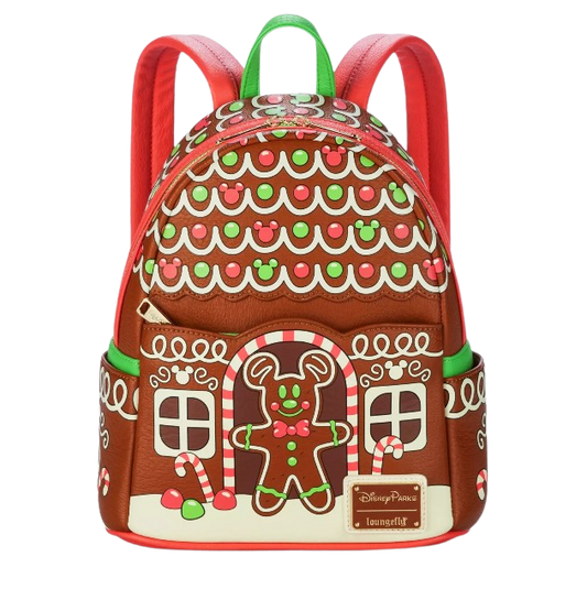Loungefly Disney Mini Backpack - Disney Eats Mickey Gingerbread