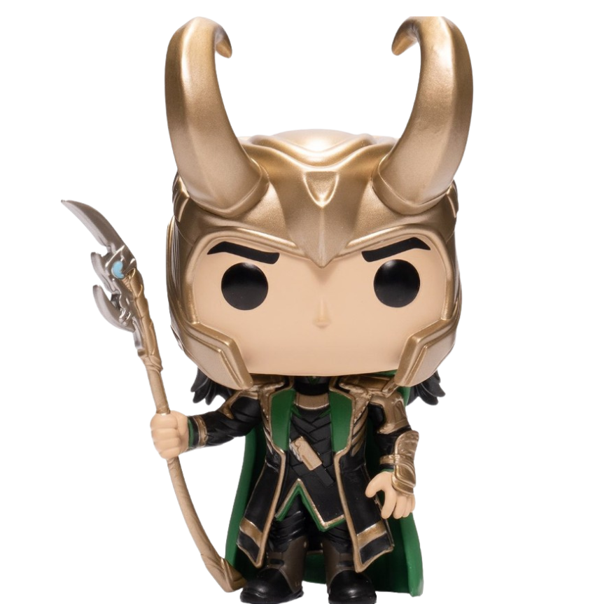 Funko Pop! Marvel: Loki with Scepter Entertainment Earth Exclusive Funko