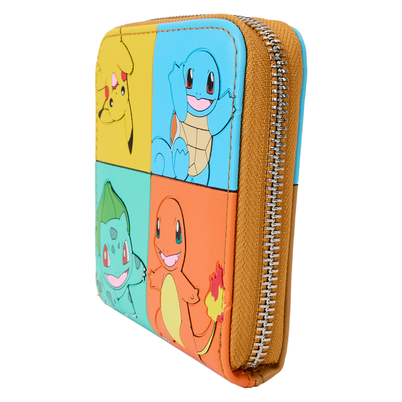 Loungefly Pokémon Color Block Starters Wallet Collector's Outpost