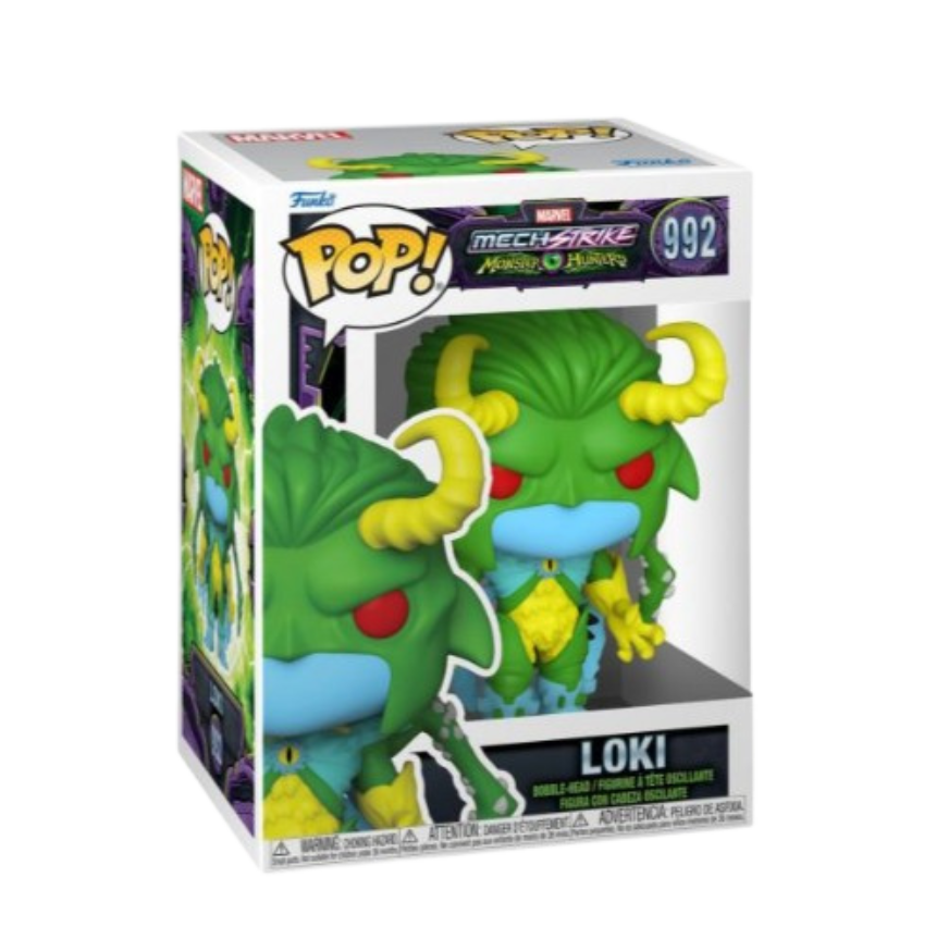 Funko Pop! Marvel: Mech Strike Monster Hunter Loki Funko