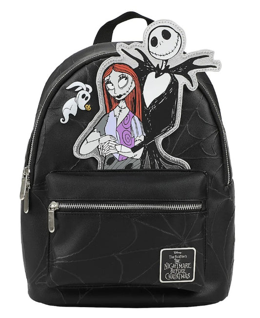 *PRE-ORDER* Bioworld Nightmare Before Christmas Jack and Sally Mini Backpack
