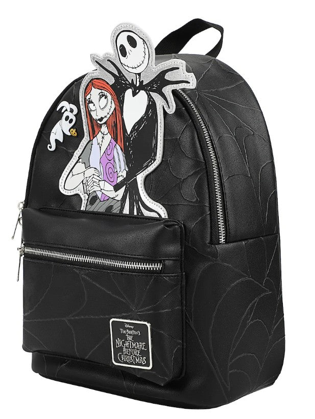 *PRE-ORDER* Bioworld Nightmare Before Christmas Jack and Sally Mini Backpack