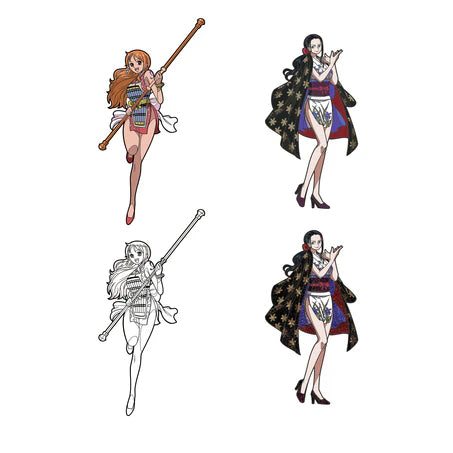*PRE-ORDER* FiGPiN - One Piece Nami and Nico Robin Quest
