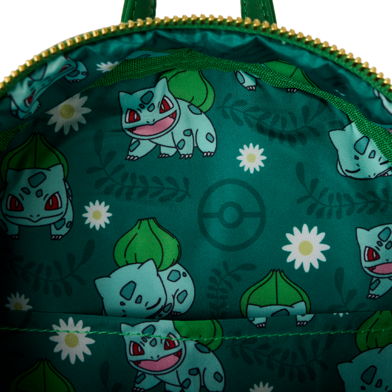 Loungefly Metallic Bulbasaur Mini Backpack Loungefly