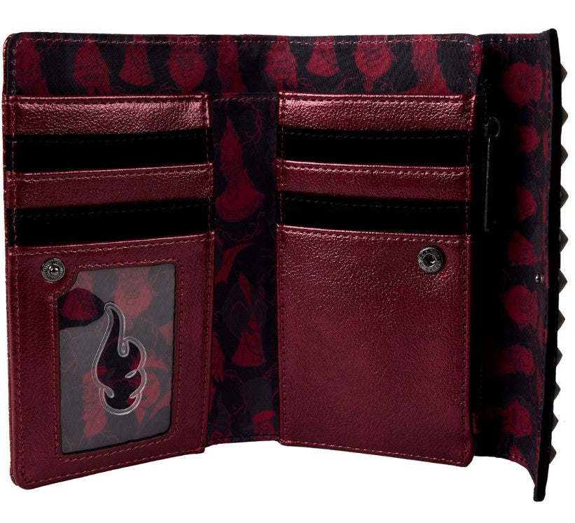 ** PRE-ORDER ** Loungefly Disney Villains Thorn Icon Wallet